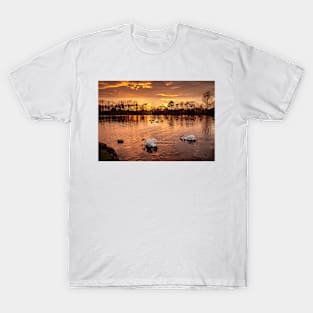 Nantwich Lake Sunset T-Shirt